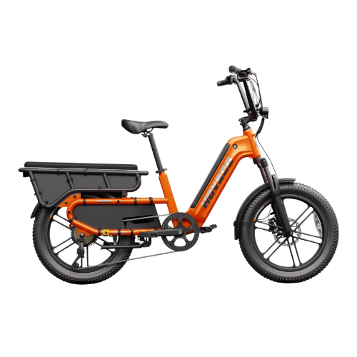 Step-Thru Fat Tire Electric Cargo Bike