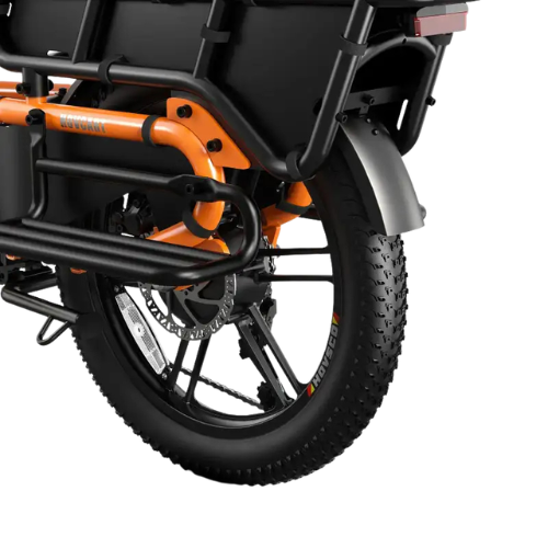 Step-Thru Fat Tire Electric Cargo Bike